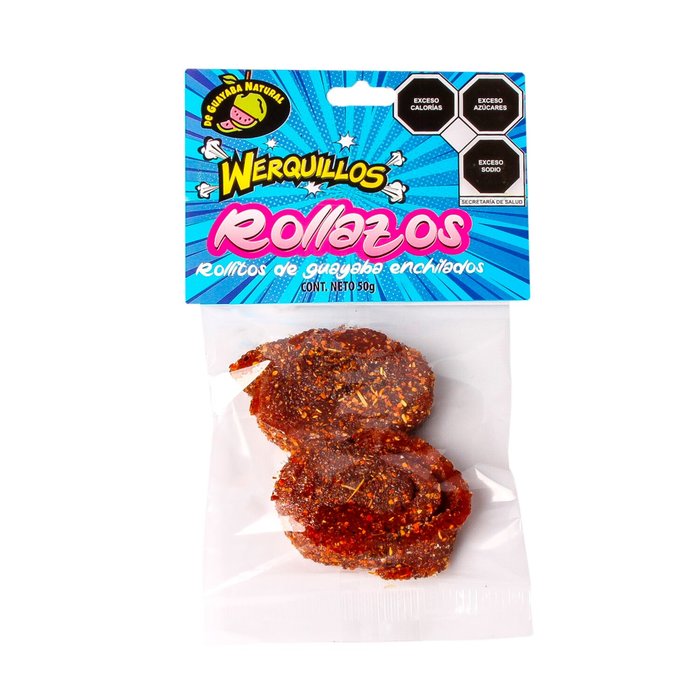 Rollazos - Caja con 30 paquetes de 50 g.