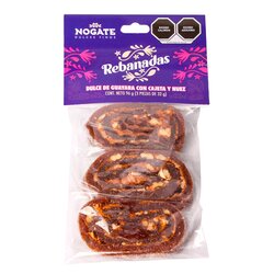 Rebanadas de Guayaba con Cajeta y Nuez - Paquete de 3 pzas