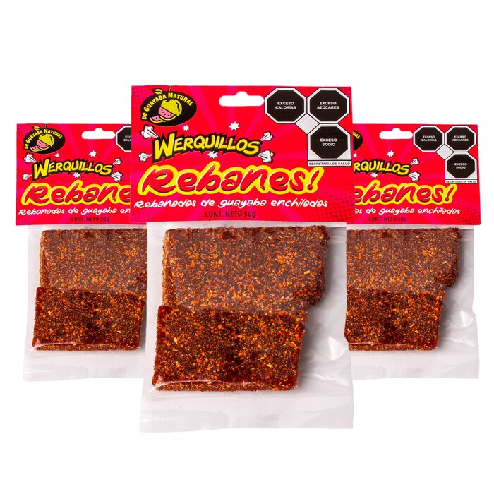 Rebanes - Caja con 12 paquetes de 50 g.