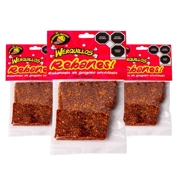 Rebanes - Caja con 30 paquetes de 50 g.