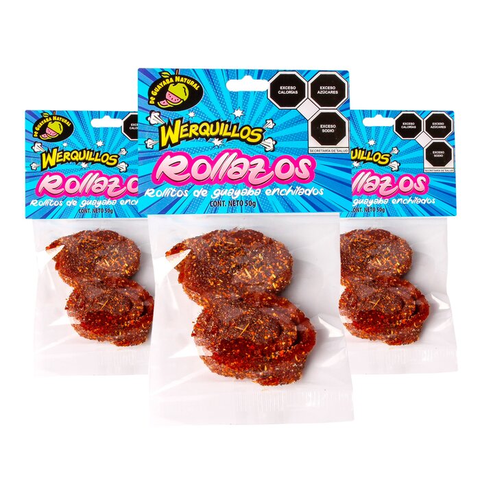 Rollazos - Caja con 30 paquetes de 50 g.