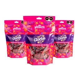 Glorias de Dulce de Leche con Nuez - Caja con 10 bolsas