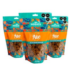 Ate de Guayaba Enchilado en cubitos - Caja con 10 bolsas pouch